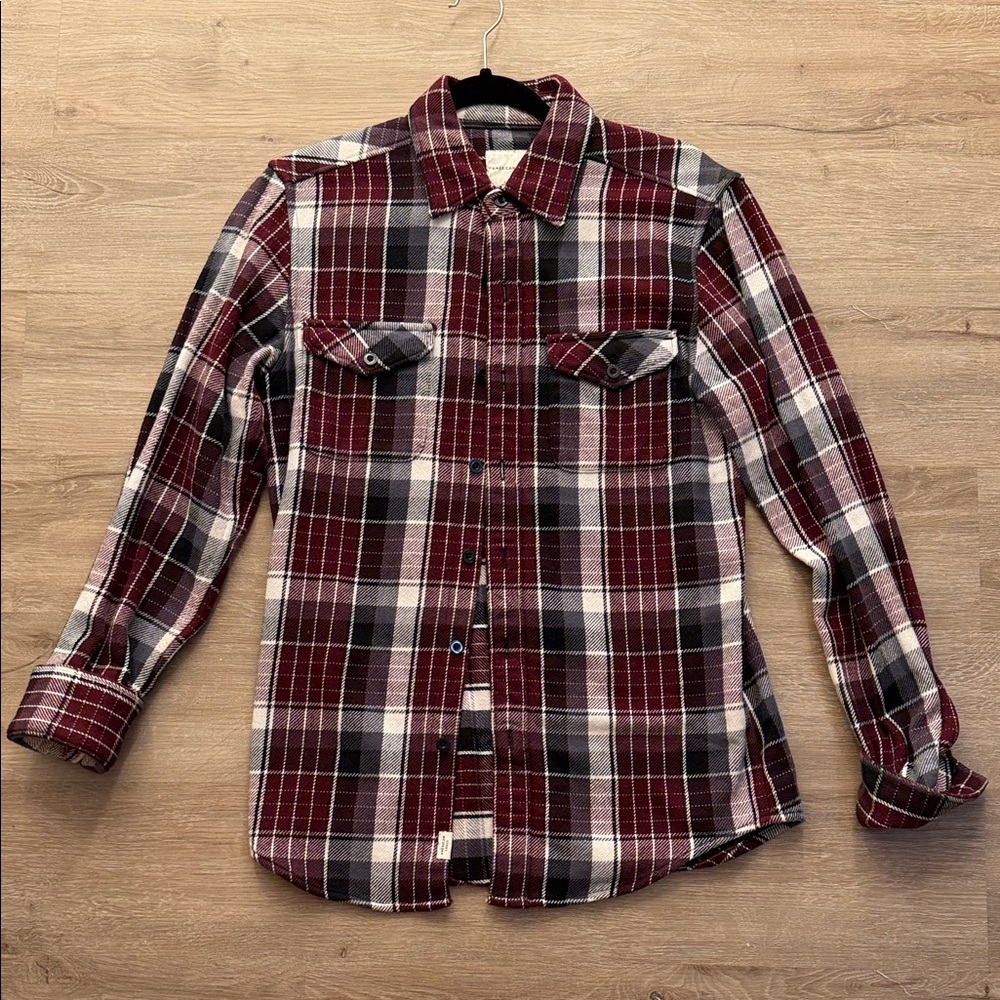 American Eagle Unisex Garnet Flannel